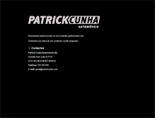 Tablet Screenshot of patrickcunha.com